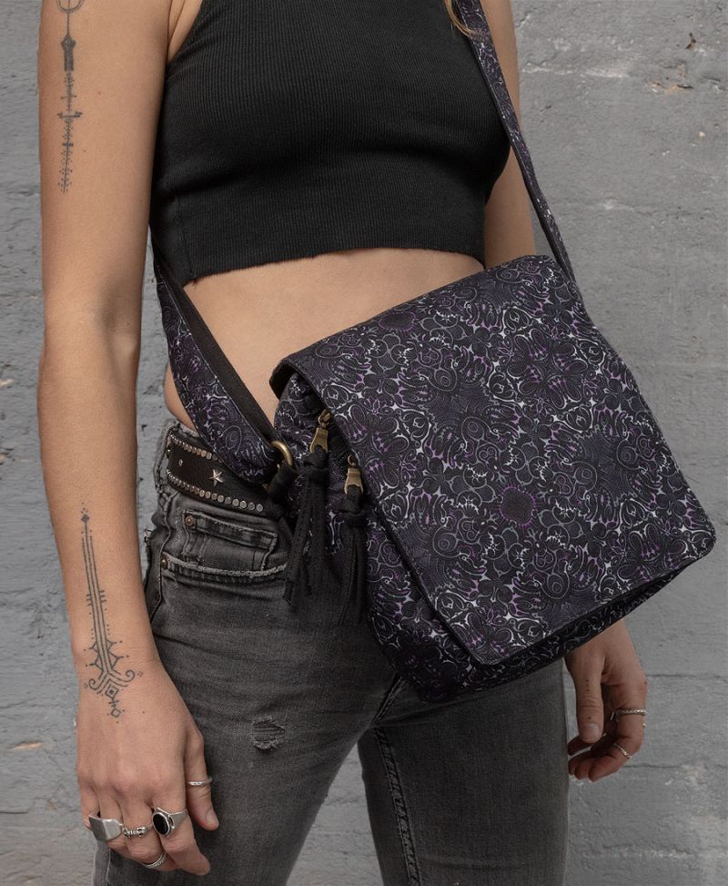 Psychedelic crossbody bag