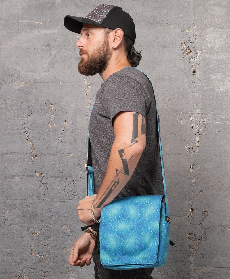 LSD Molecule CrossBody Bag 