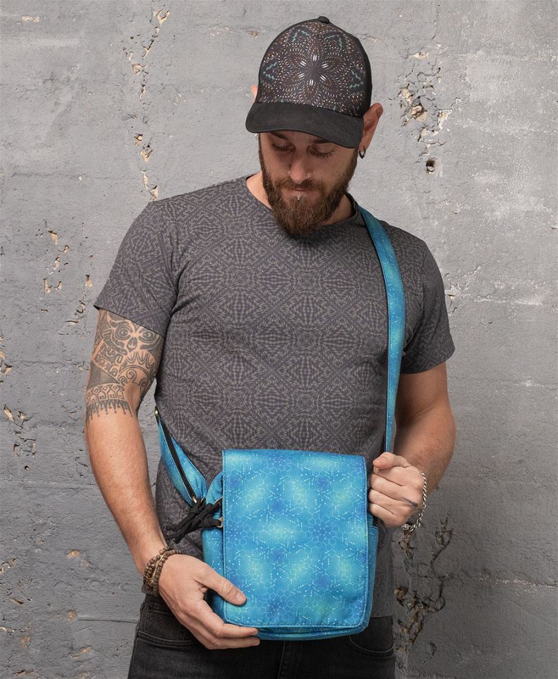 LSD Molecule CrossBody Bag 