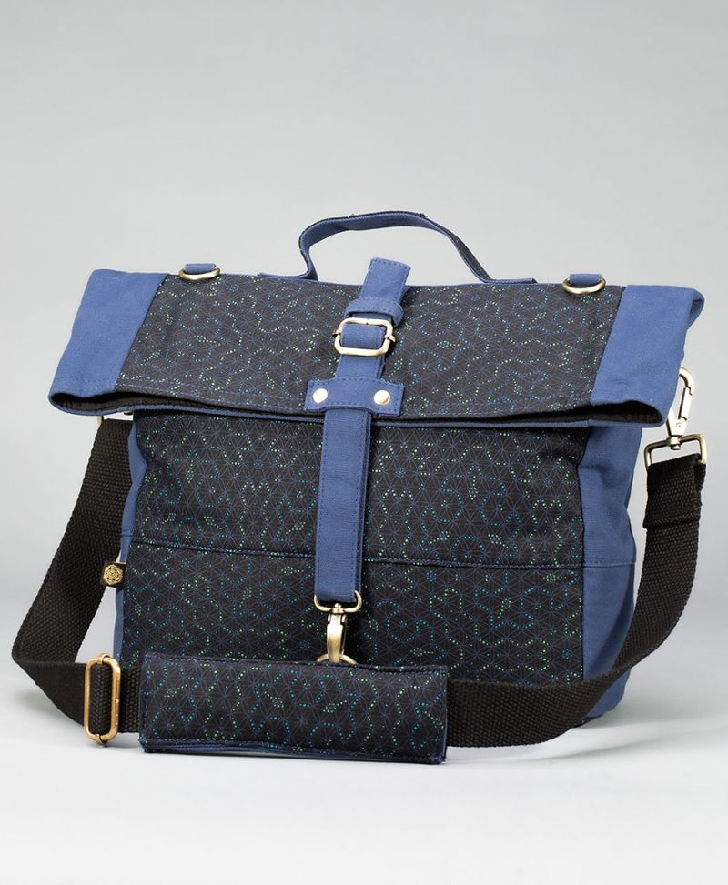 Seed of life messenger laptop bag 