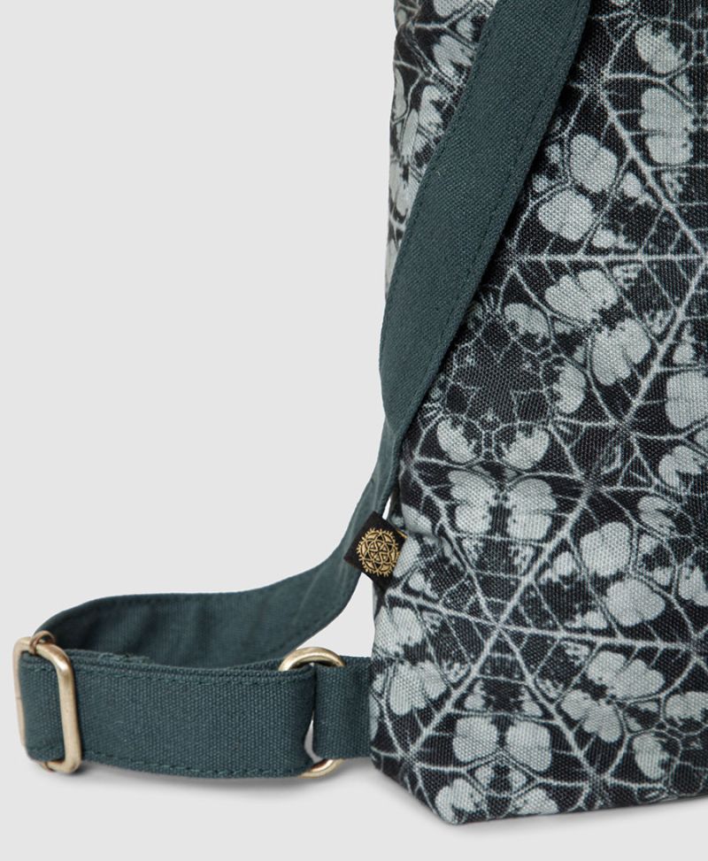 Cyclamen Drawstring Backpack