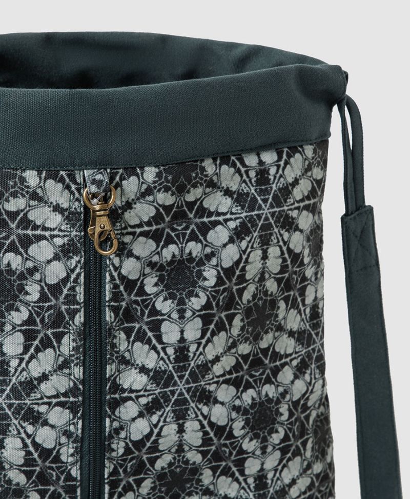 Cyclamen Drawstring Backpack