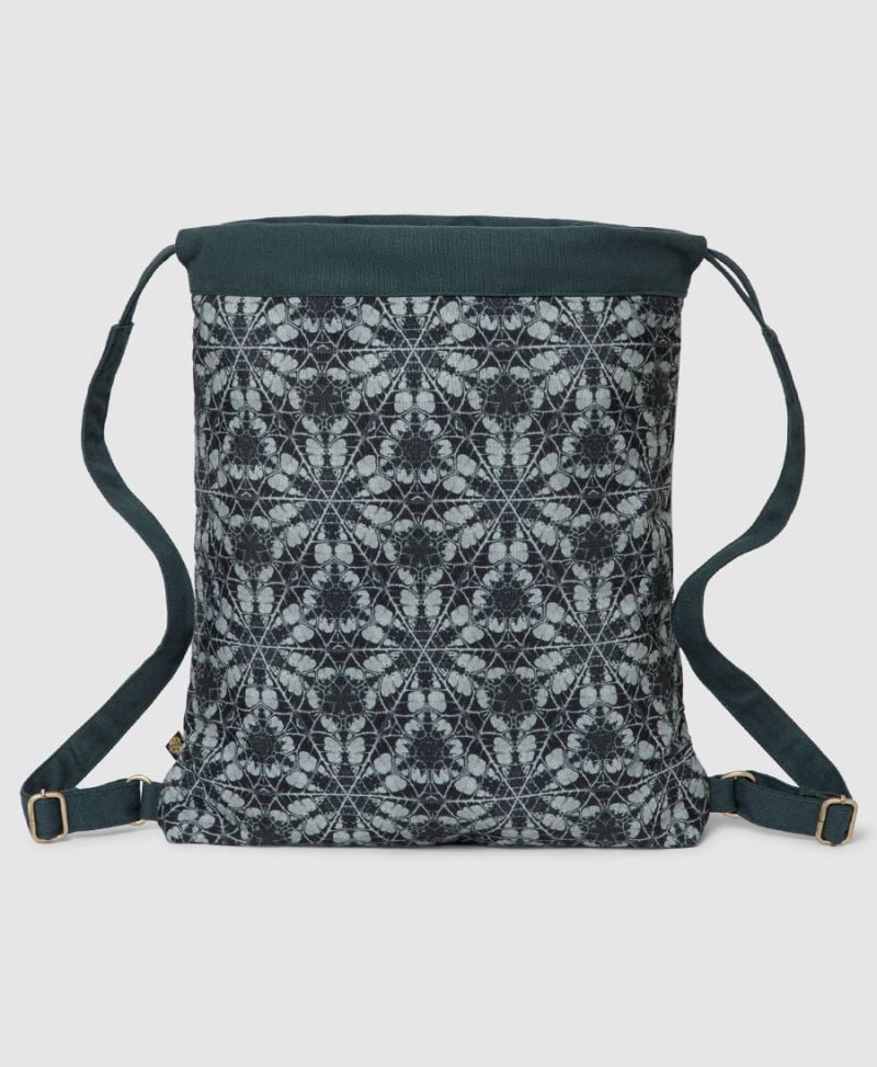 Cyclamen Drawstring Backpack