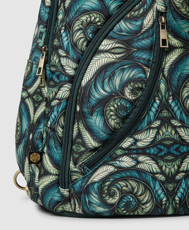Spiraleaves Sling Backpack