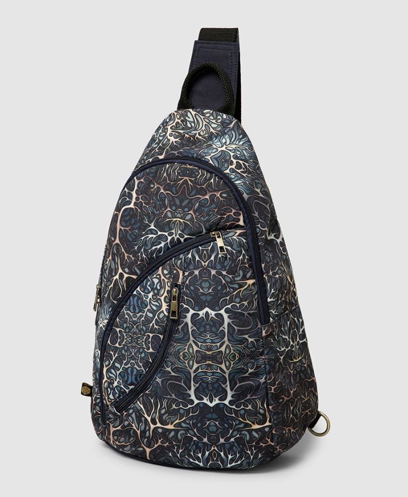 crossbody sling backpack vegan