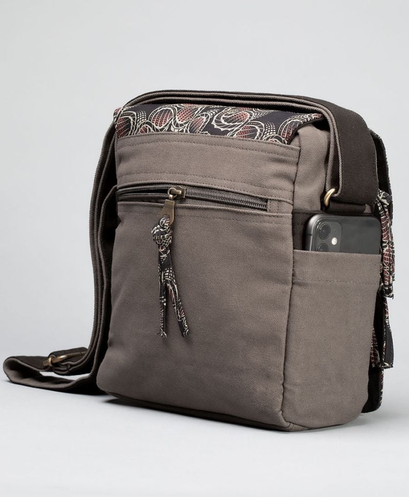 DNA CrossBody Bag - Grey