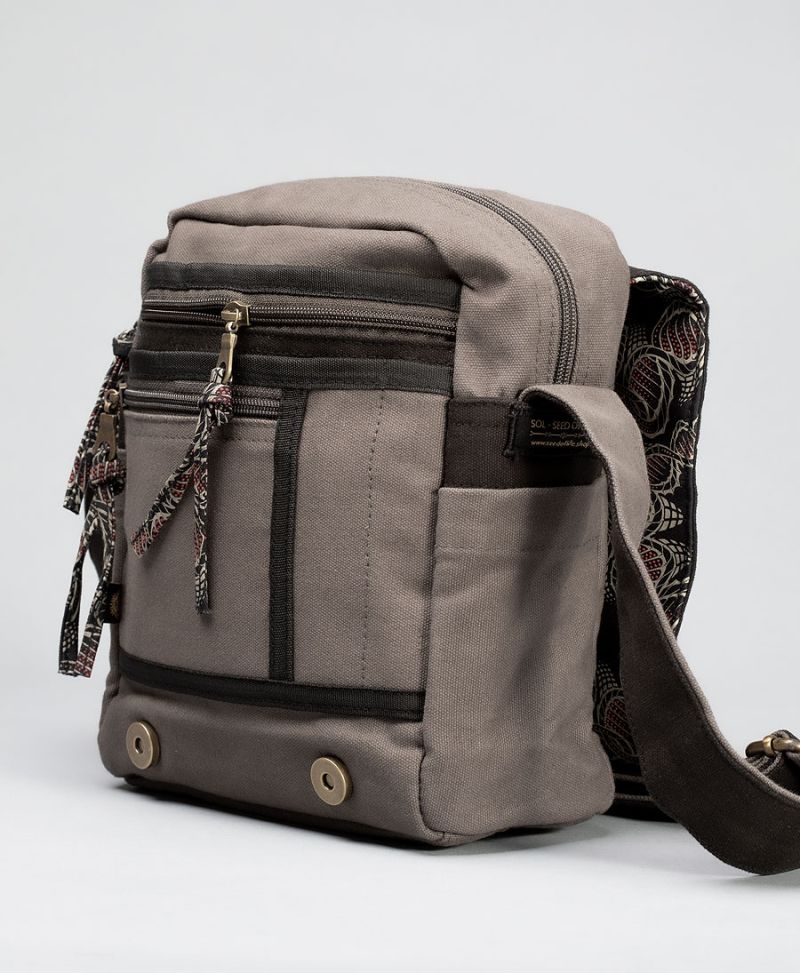 DNA CrossBody Bag - Grey