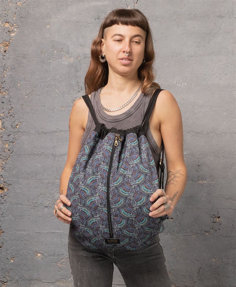 Faceat Drawstring Backpack