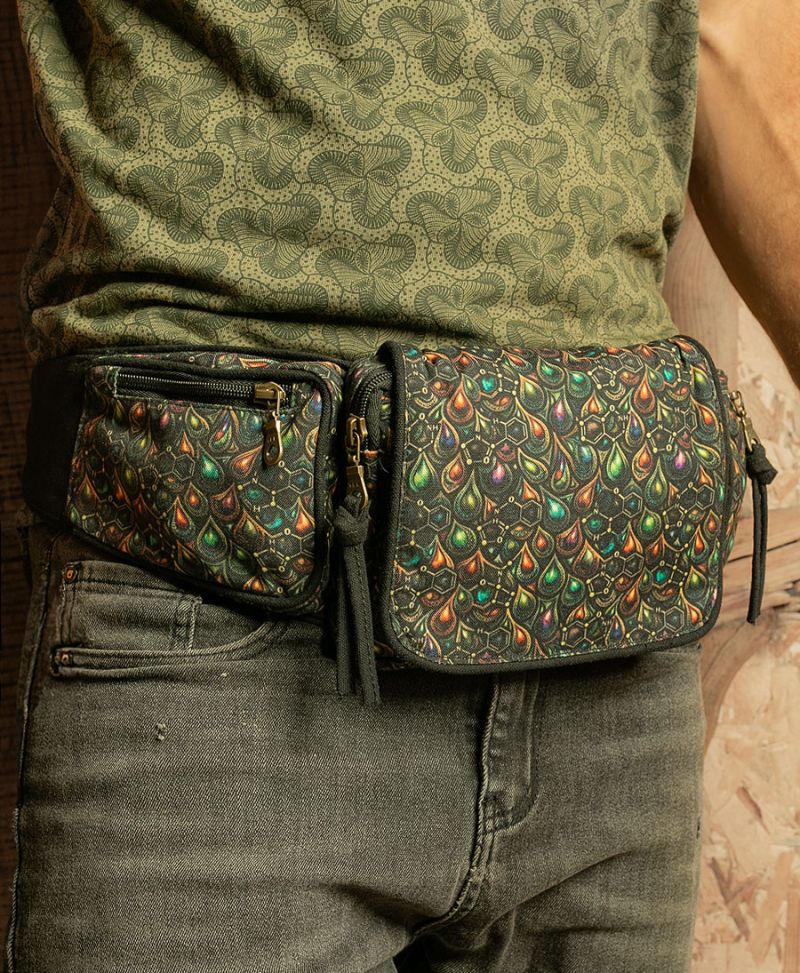 Trippy drops festival pocket belt