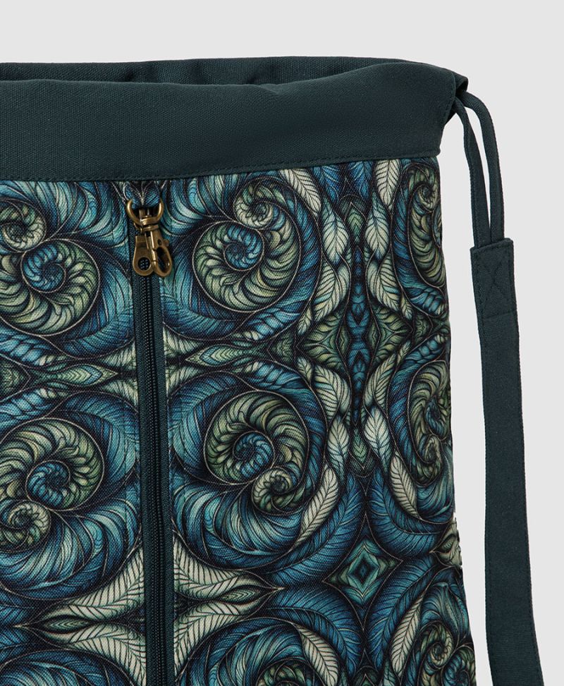 Spiraleaves Drawstring Backpack