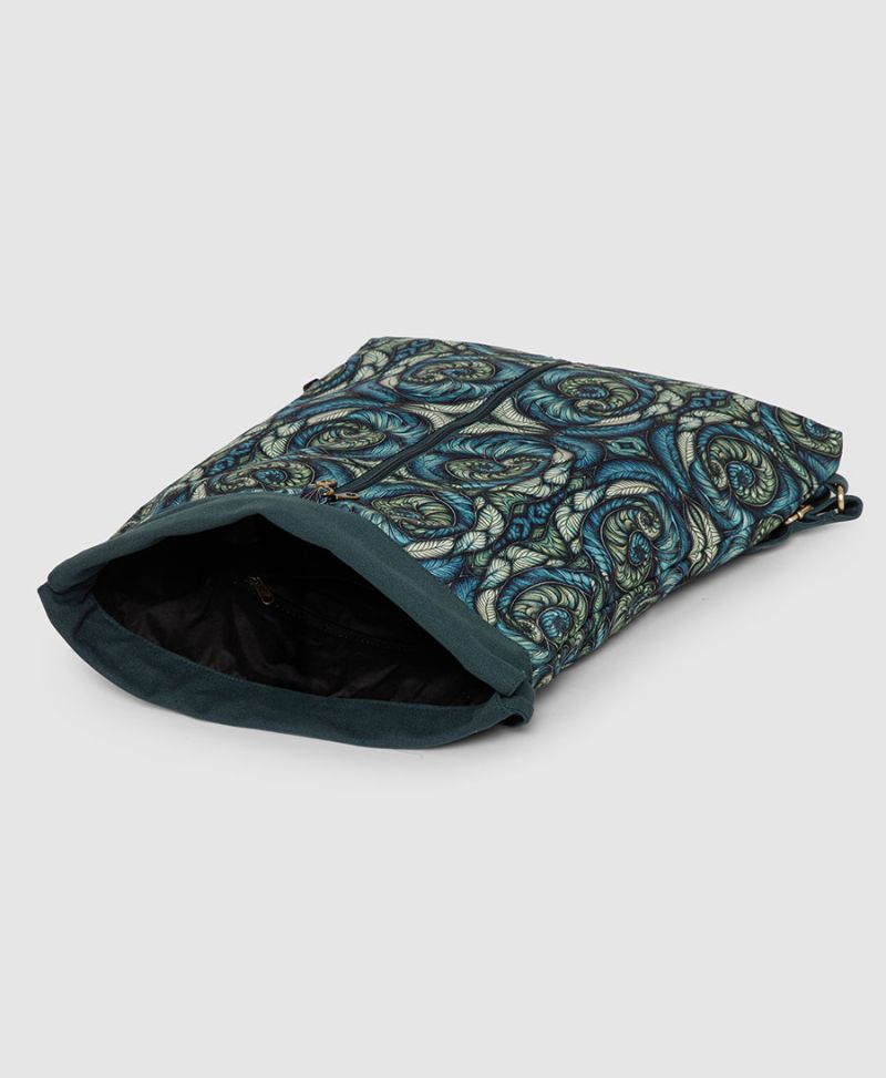 Spiraleaves Drawstring Backpack