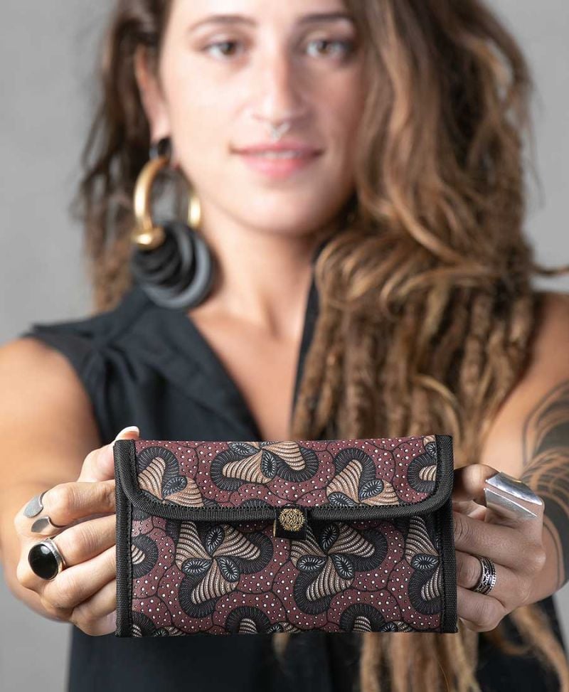 rolling tobacco pouch case smoking accessory magic mushroom