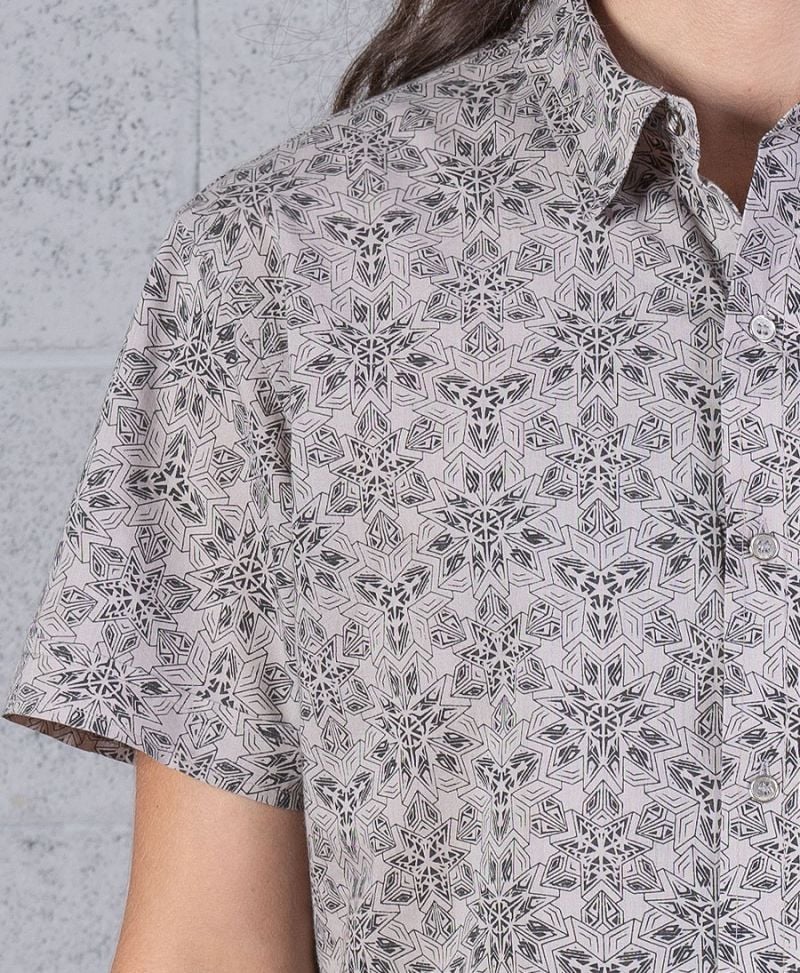 Optisomex Button Shirt ➟ Grey