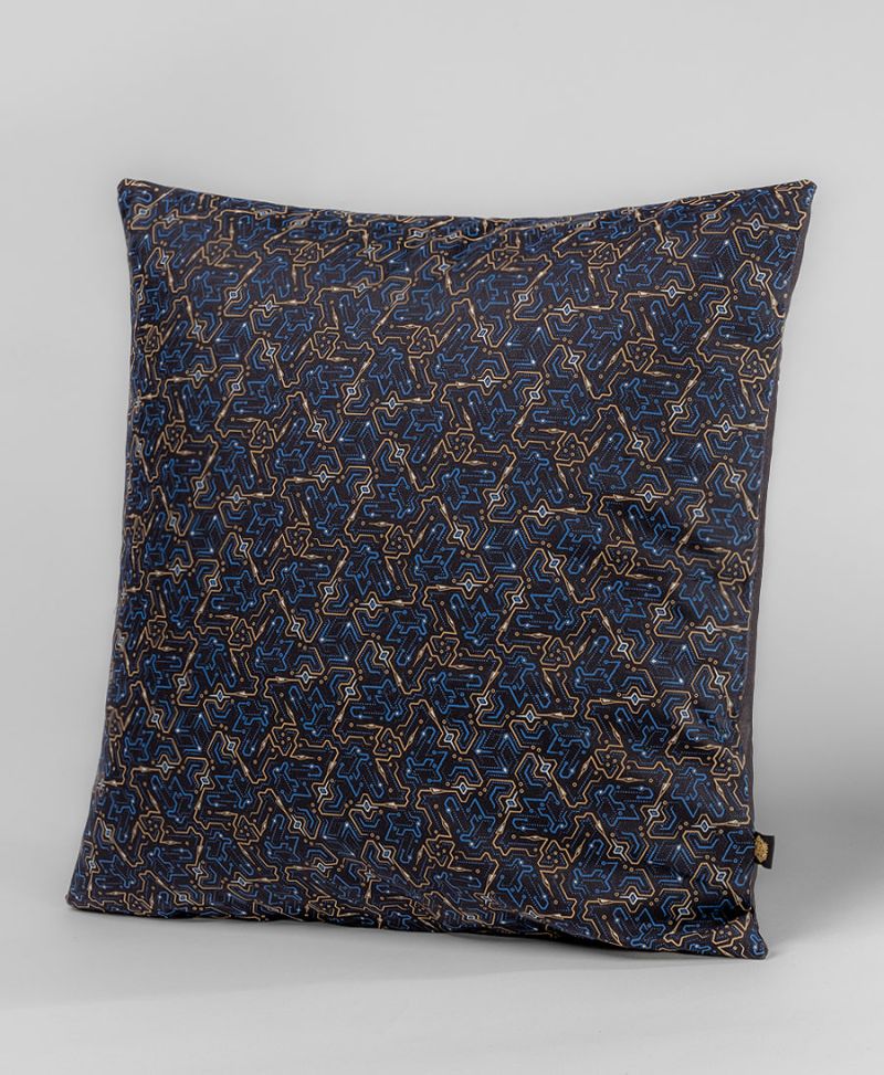 Geometric Throw Pillow Cover Square