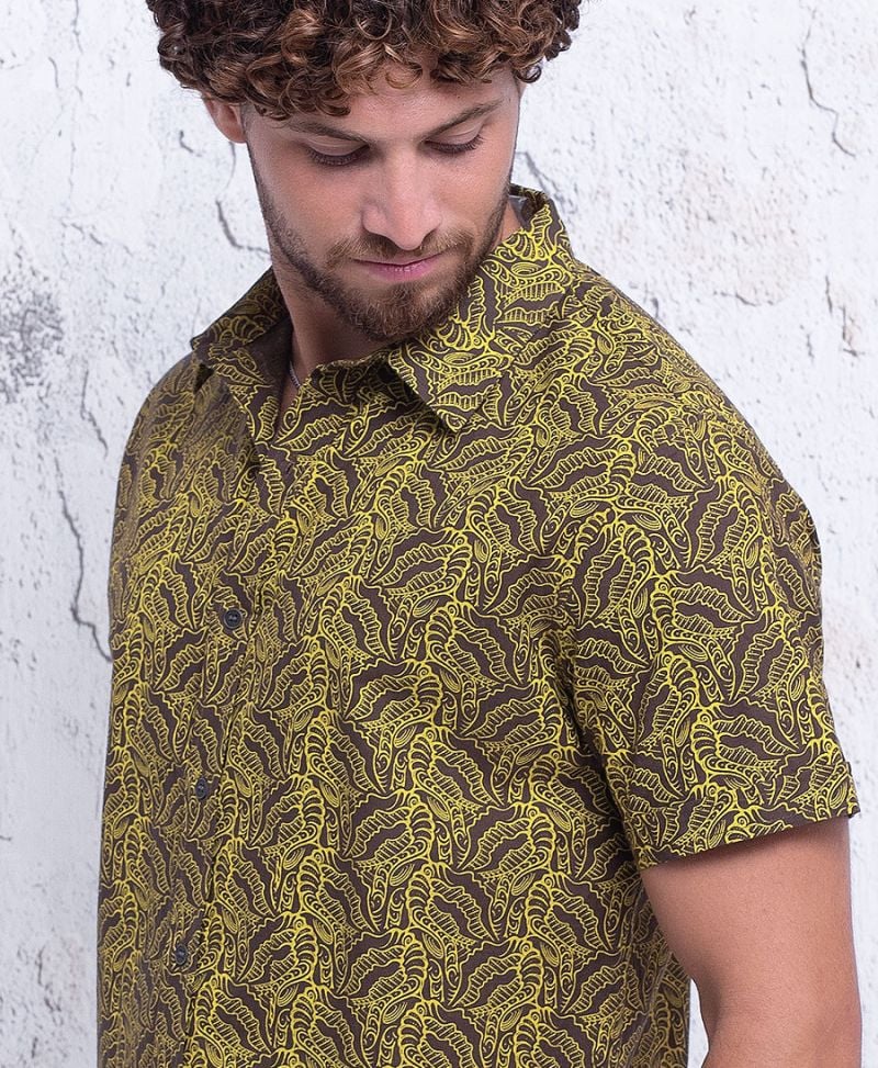 psychedelic hawaiian shirt 