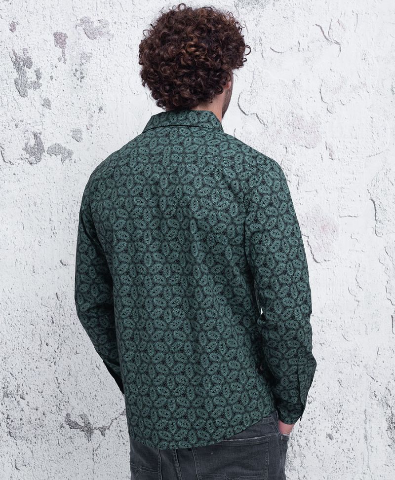 Eyesee Long Button Shirt ➟ Blue