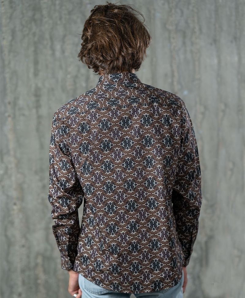 Hamsa Button Shirt- Long Sleeve