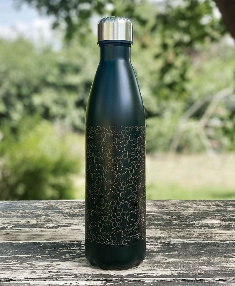 750ml Water Bottle LSD molecule