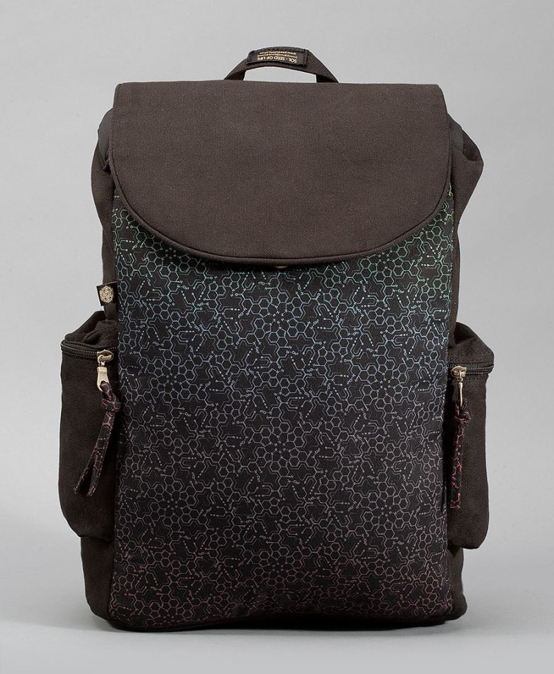 LSD Molecule Backpack- Black
