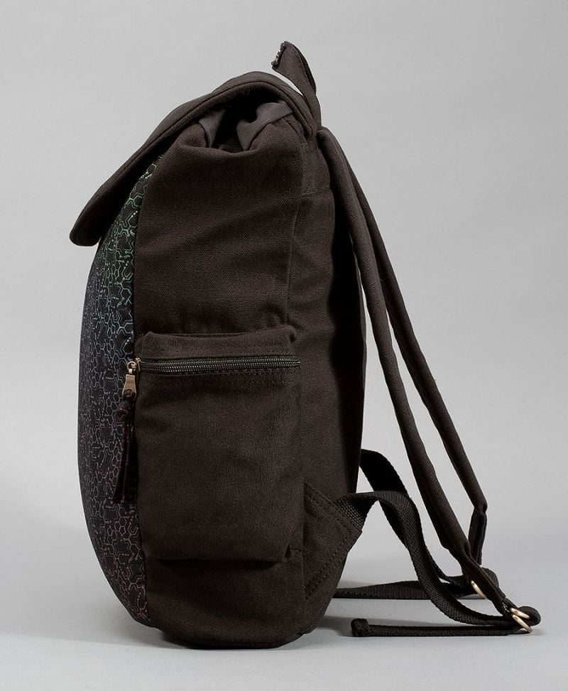 LSD Molecule Backpack- Black