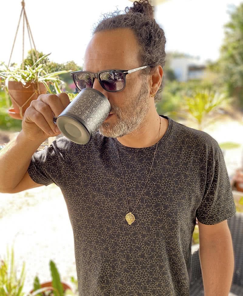 LSD Molecule T-shirt ➟ Black