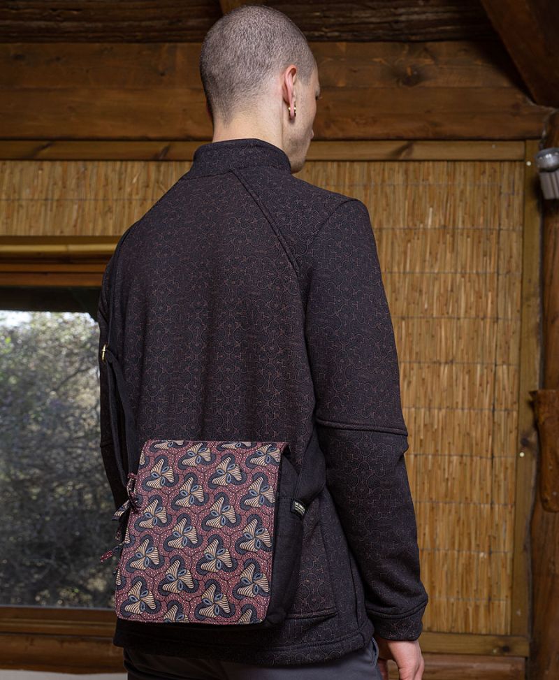 Fungi CrossBody Bag - Black