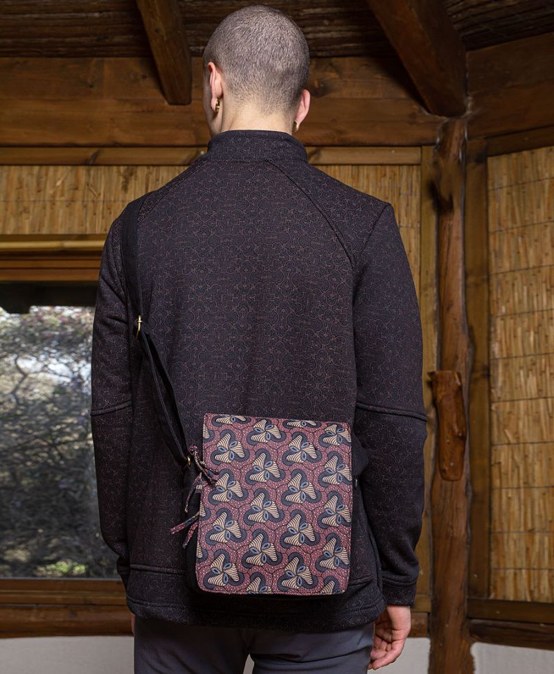 Fungi CrossBody Bag - Black