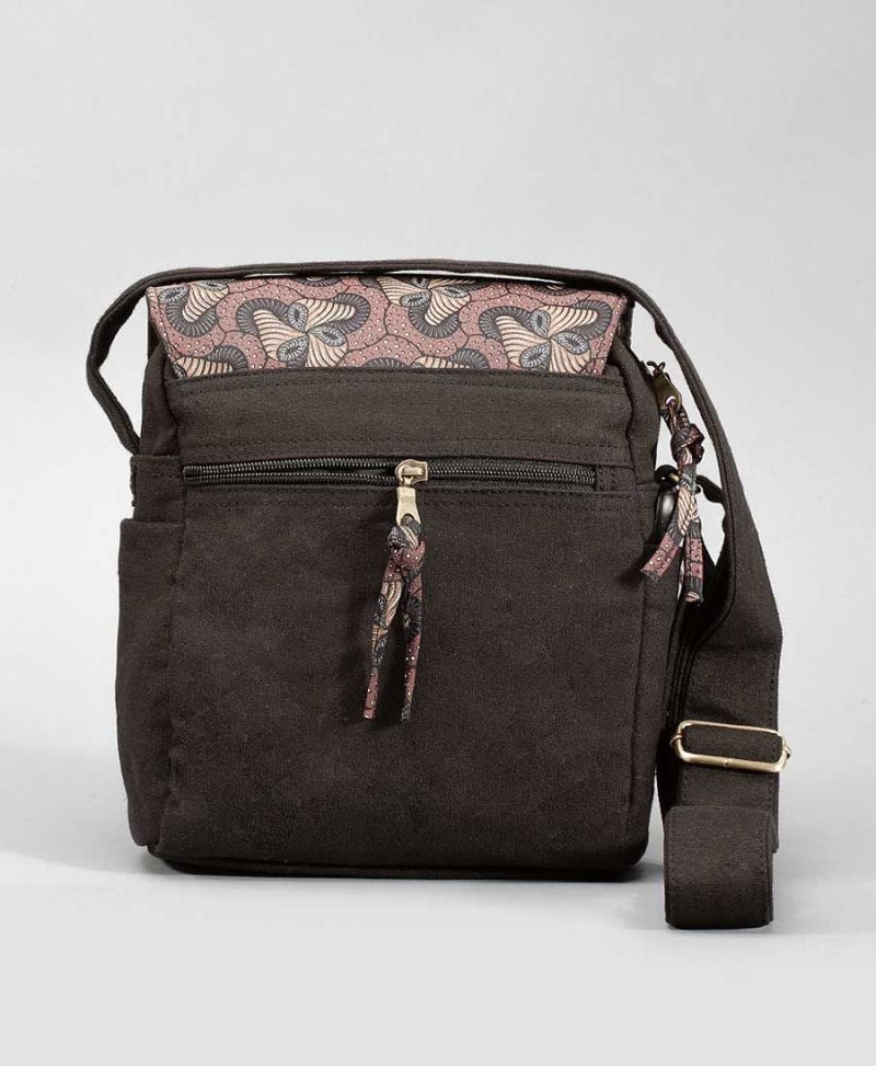 Fungi CrossBody Bag - Black