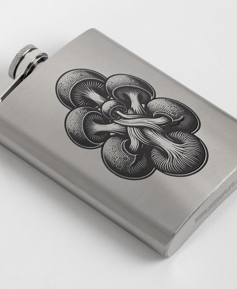 Fungi Hip Flask