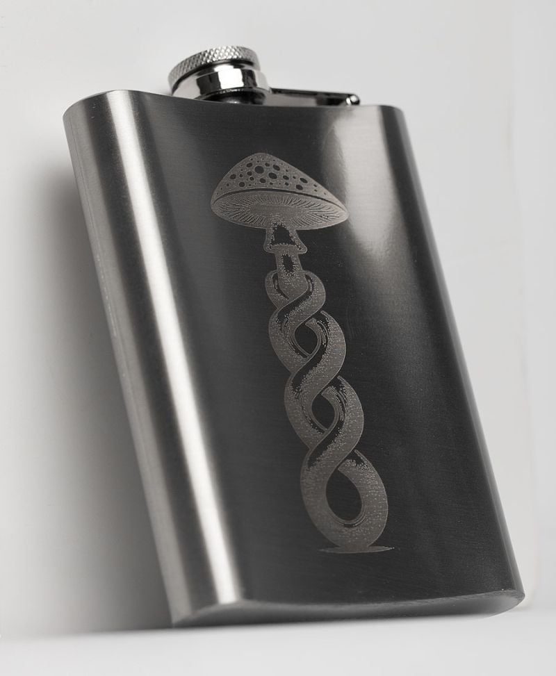 Fungi Hip Flask