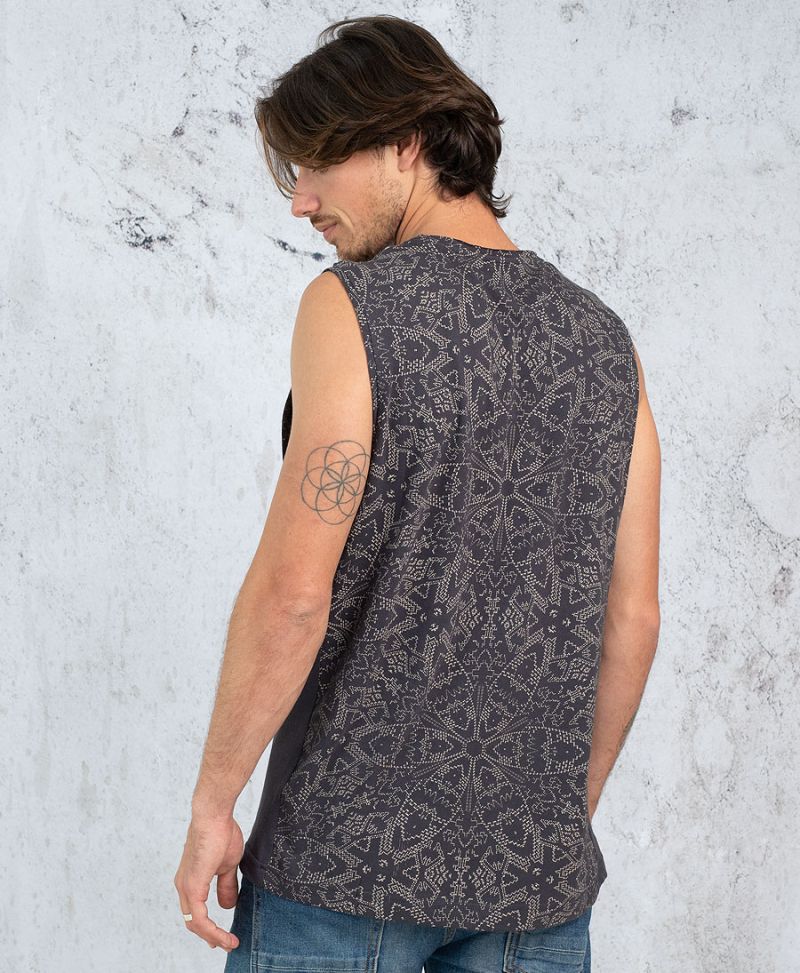 Mexi Tank Top ➟ Grey