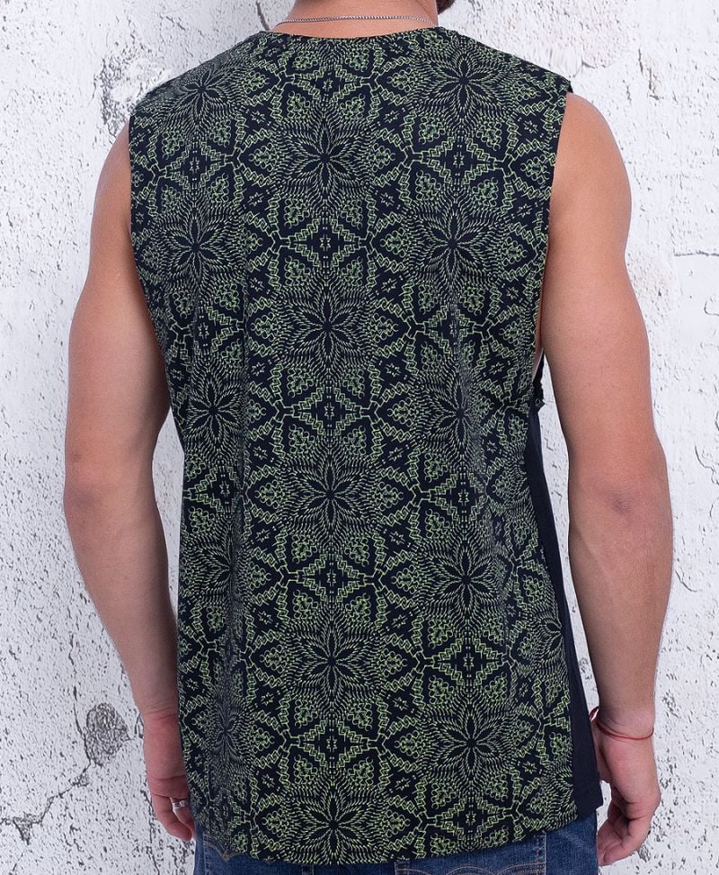 Anahata Tank Top ➟ Black