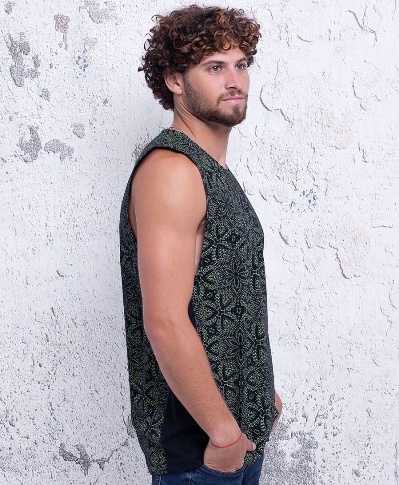 Anahata Tank Top ➟ Black