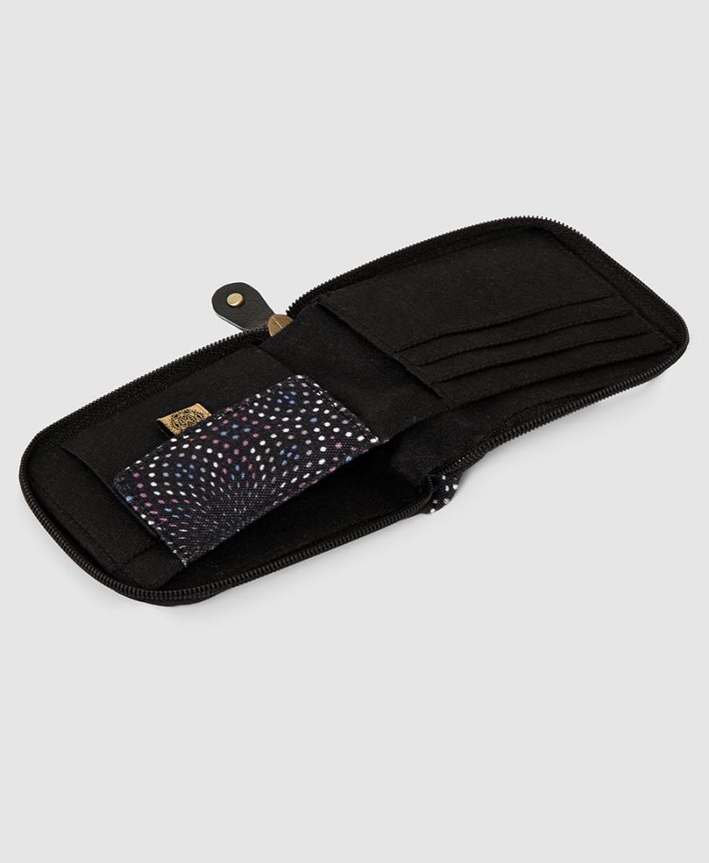 Flowry Mens Zip Wallet 