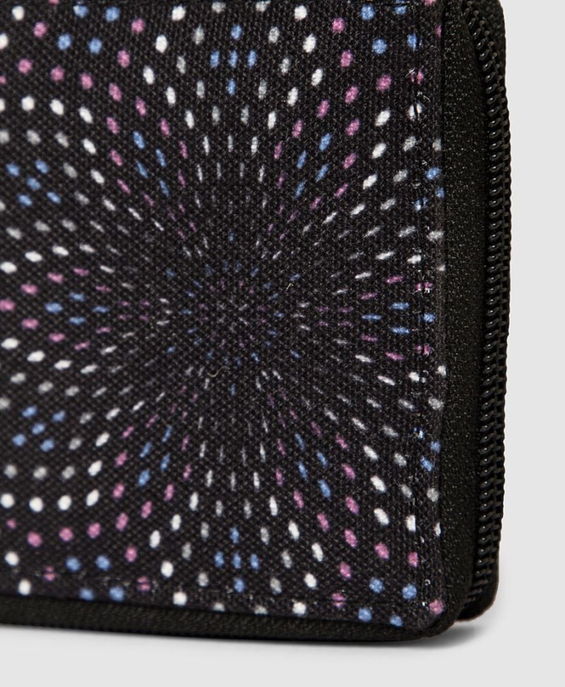 Flowry Mens Zip Wallet 