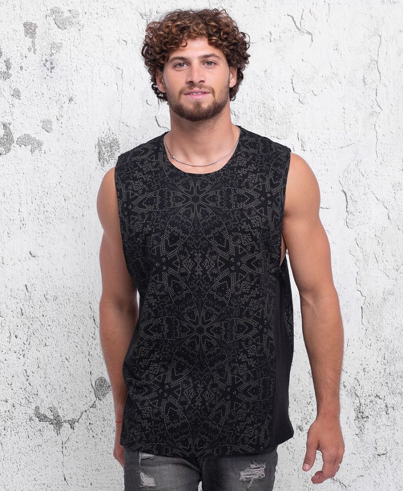Mexi Tank Top ➟ Black