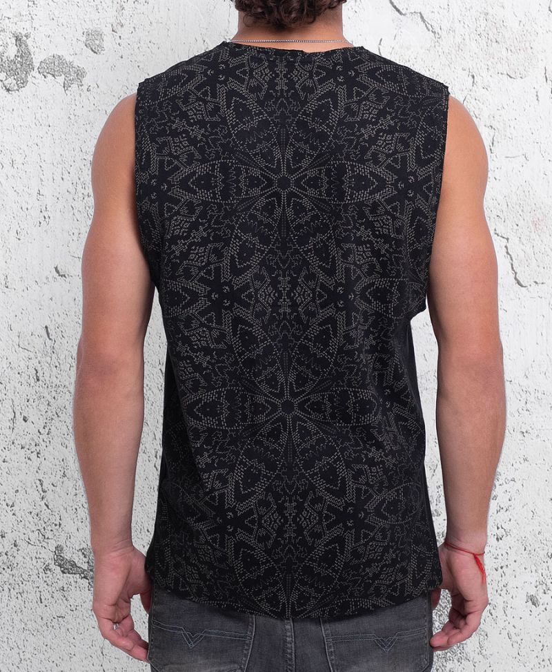 Mexi Tank Top ➟ Black