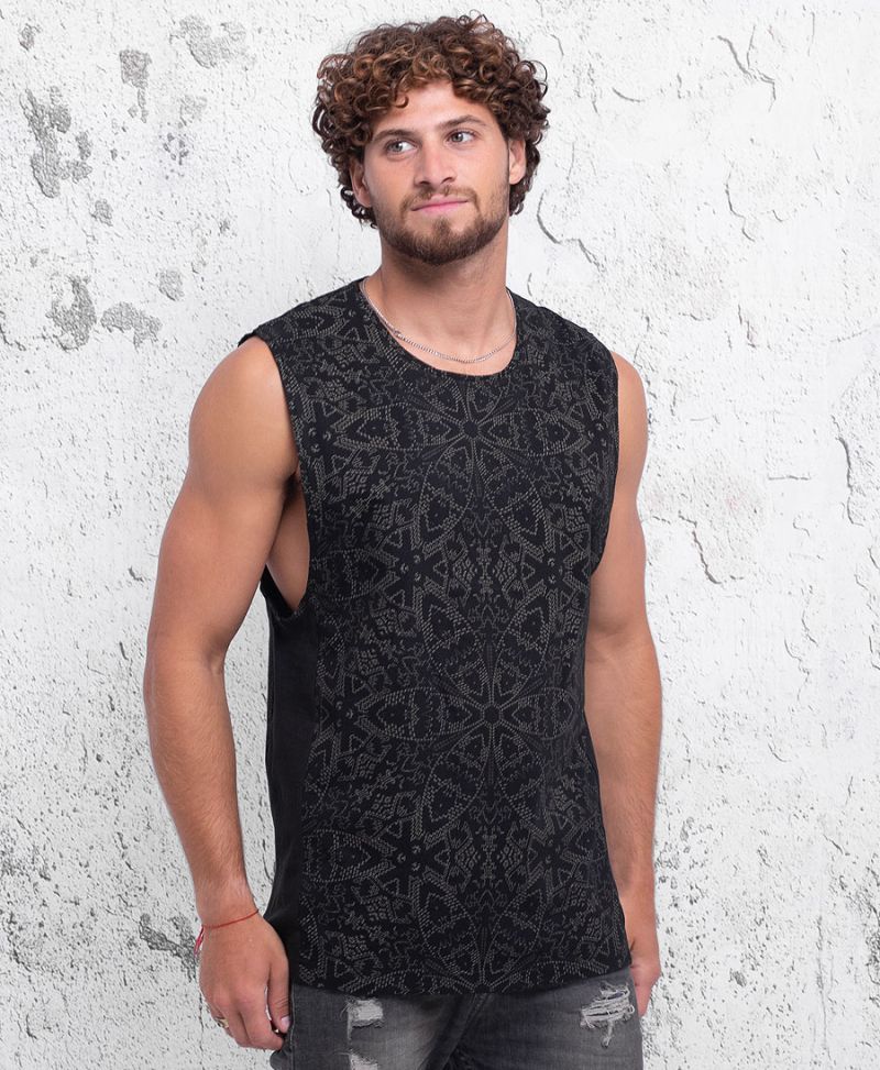 Mexi Tank Top ➟ Black