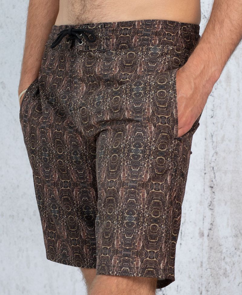 Psychedelic Board Shorts For Men Trunks Swimwear
