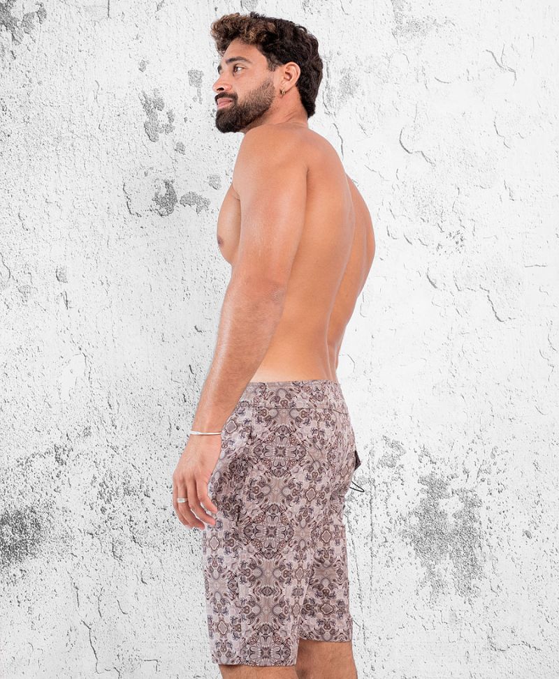 Virus Boardshorts - Beige