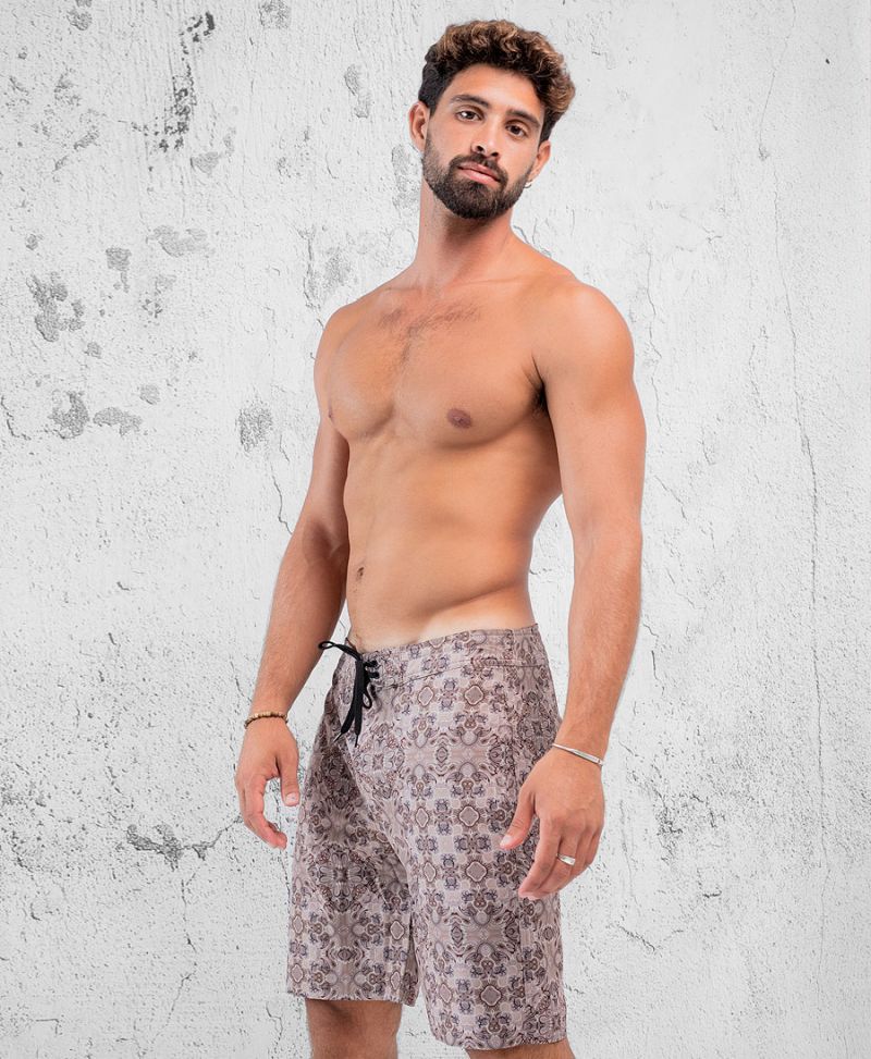 Virus Boardshorts - Beige
