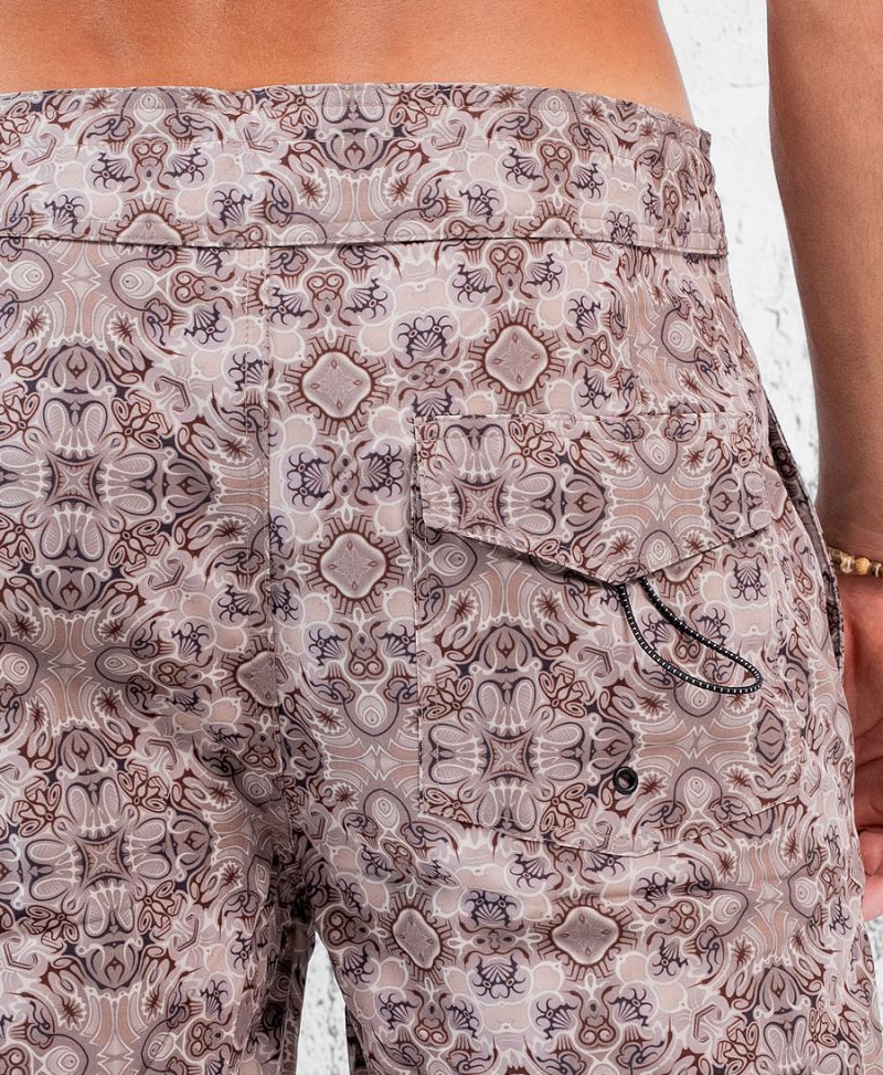 Virus Boardshorts - Beige