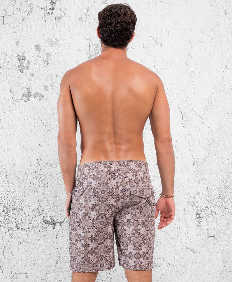 Virus Boardshorts - Beige