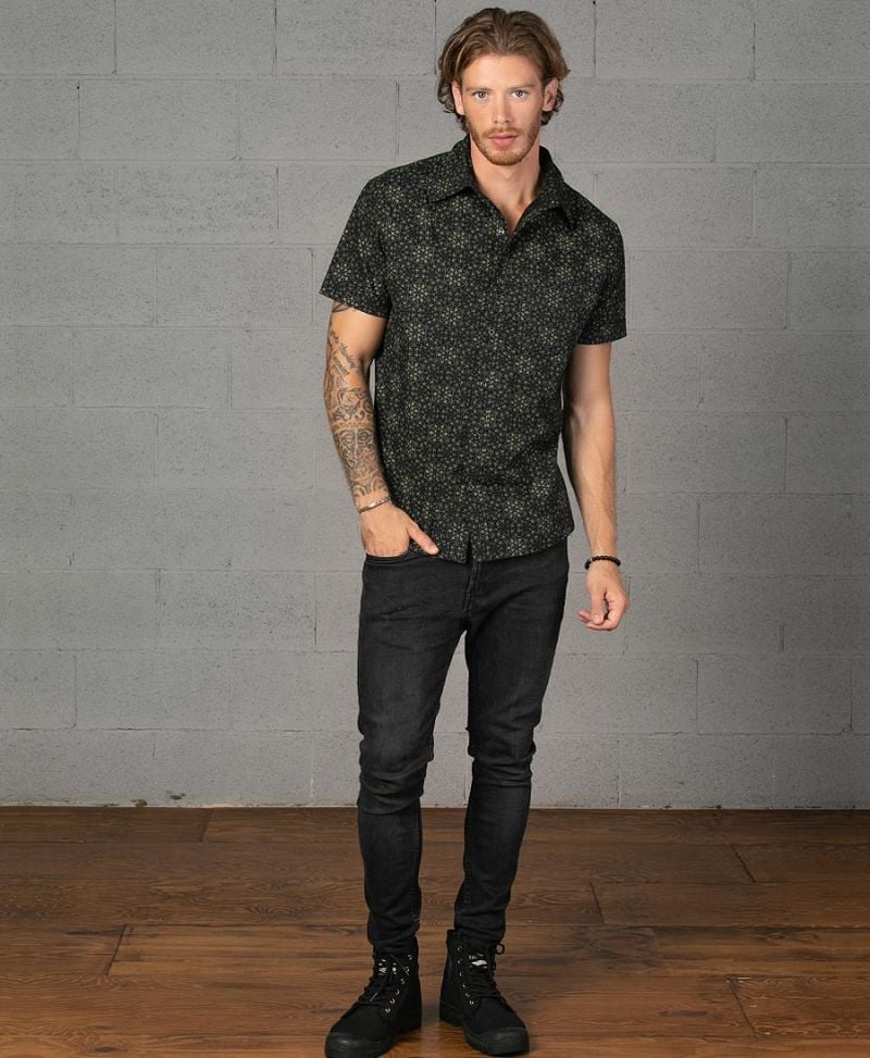 Hempi Button Shirt ➟ Black