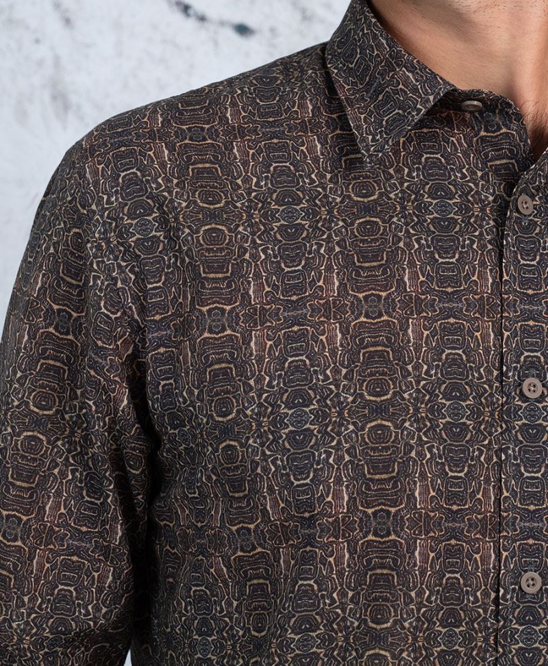 River Cooter Button Shirt- Long Sleeve