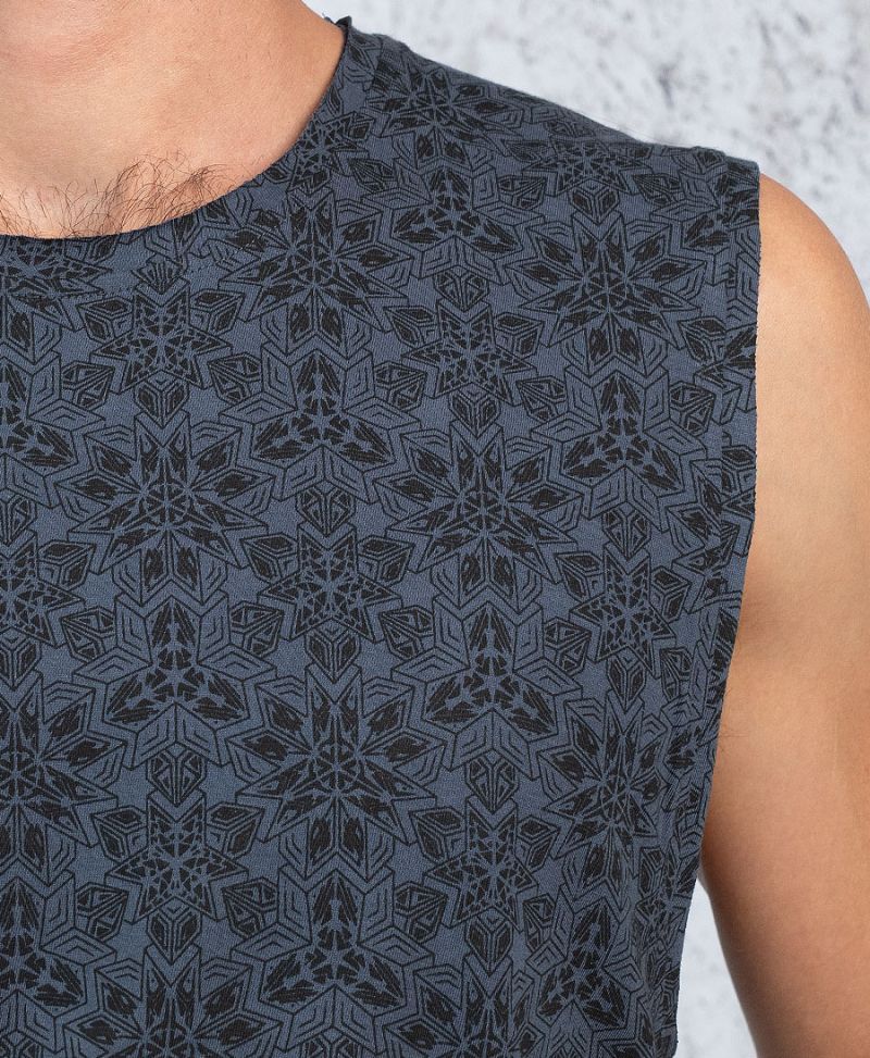 Optisomex Tank Top ➟ Blue