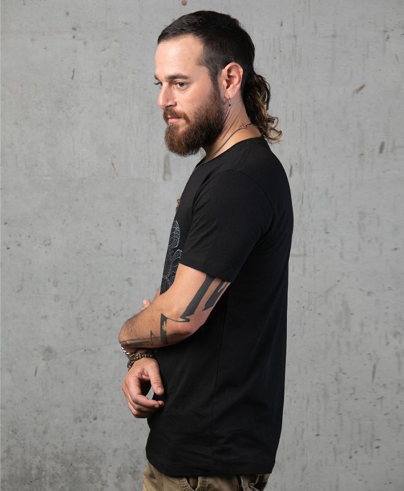 Faceat Mandala T-shirt ➟ Black