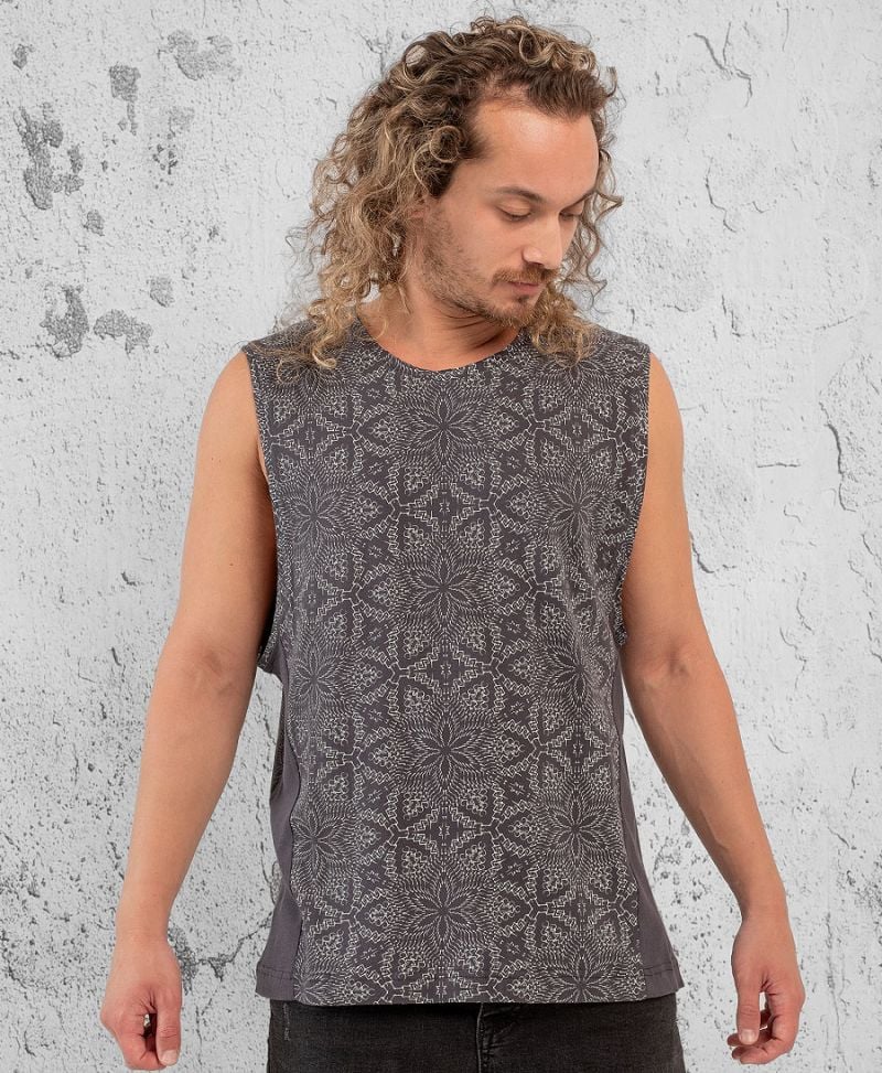 Anahata Tank Top ➟ Grey 