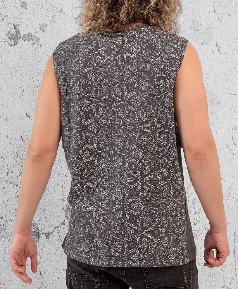 Anahata Tank Top ➟ Grey 