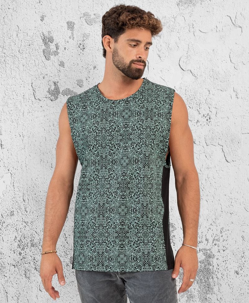 psychedelic tank top